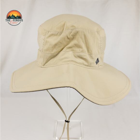 Columbia Unisex Beige One Size O/S Hat Bucket Sun Omni-Shield Hiking Fishing - Picture 4 of 12